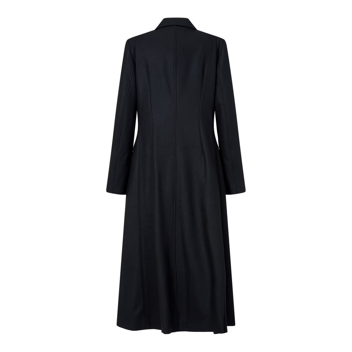 Yohji Yamamoto 레귤레이션 더블 코트 블랙 상품이미지2