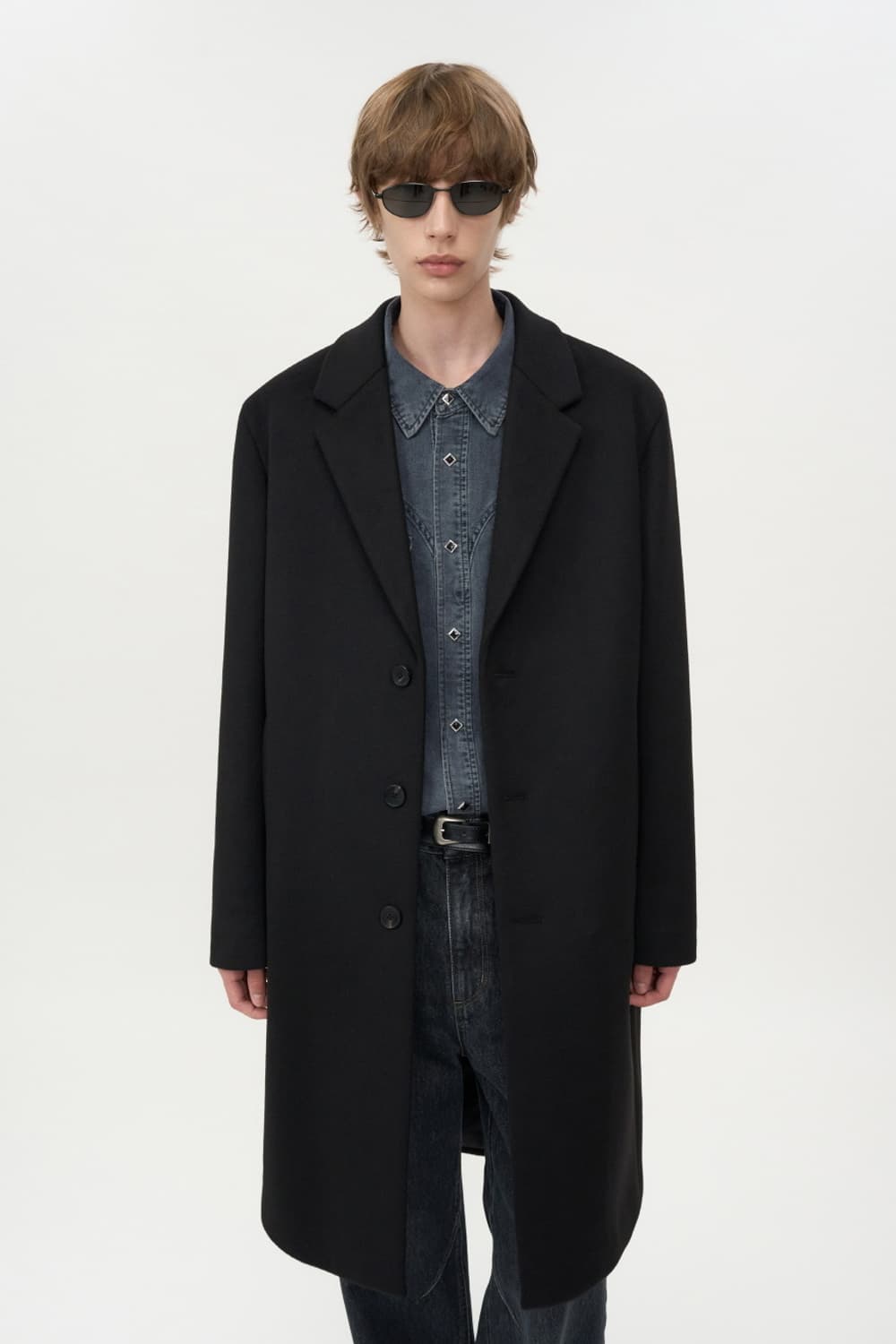 인사일런스 캐시미어 롱코트 M사이즈 상품이미지1