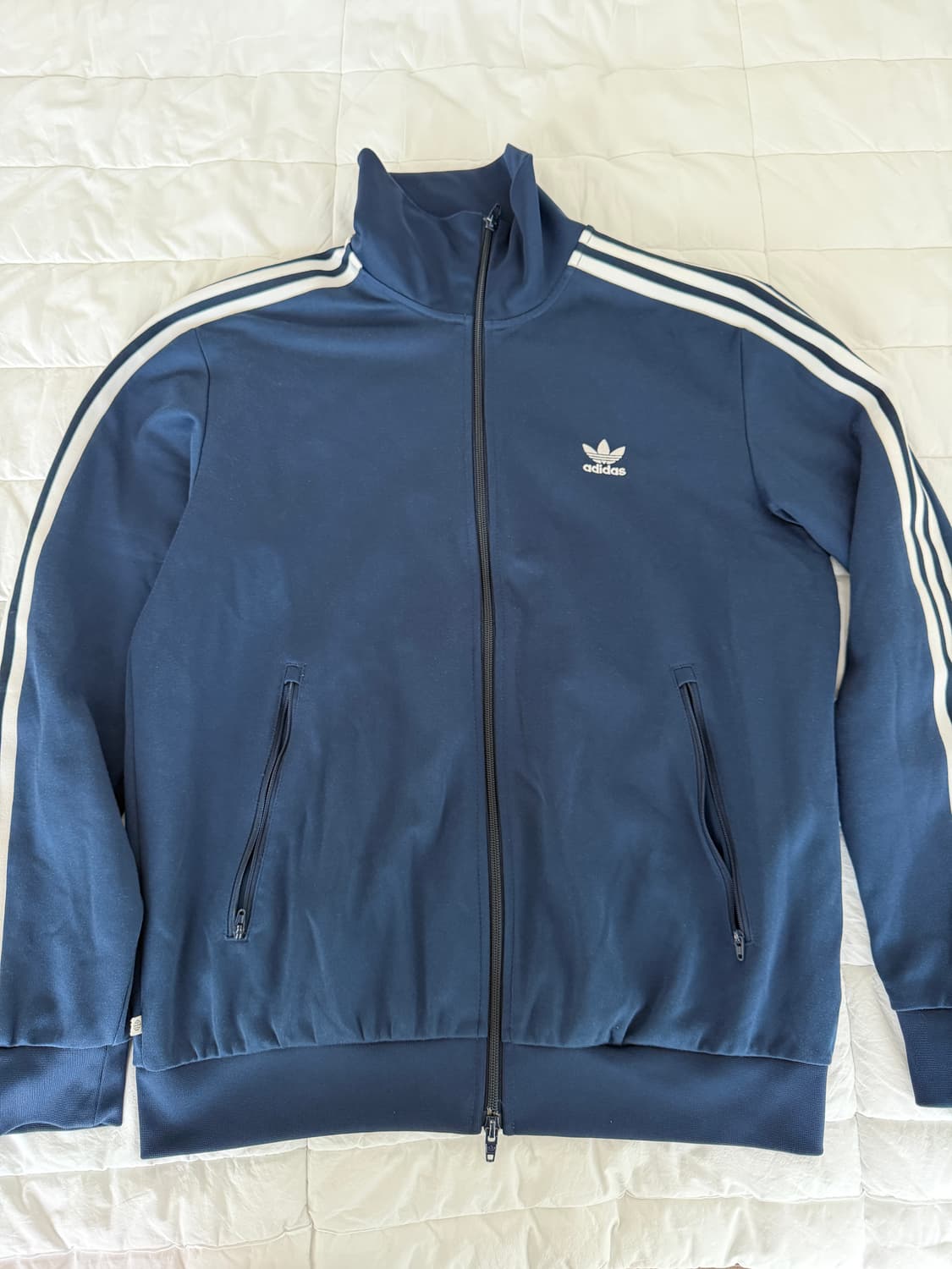 아디다스 져지 집업 네이비 상품이미지1