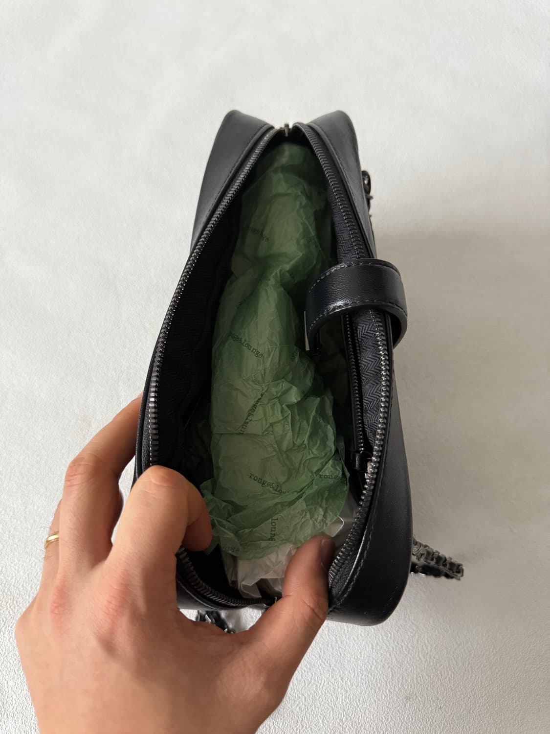 루즈앤라운지(rouge&rounge) 레더 체인 숄더백 상품이미지9