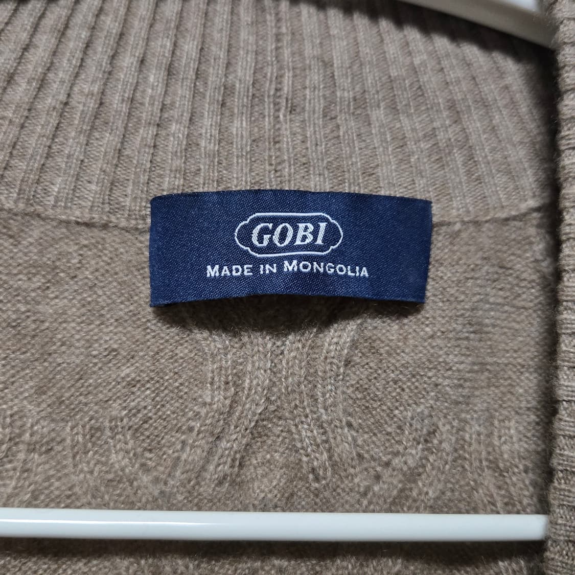 고비 캐시미어 니트 원피스 / 여성 니트/ 여성 원피스  상품이미지2