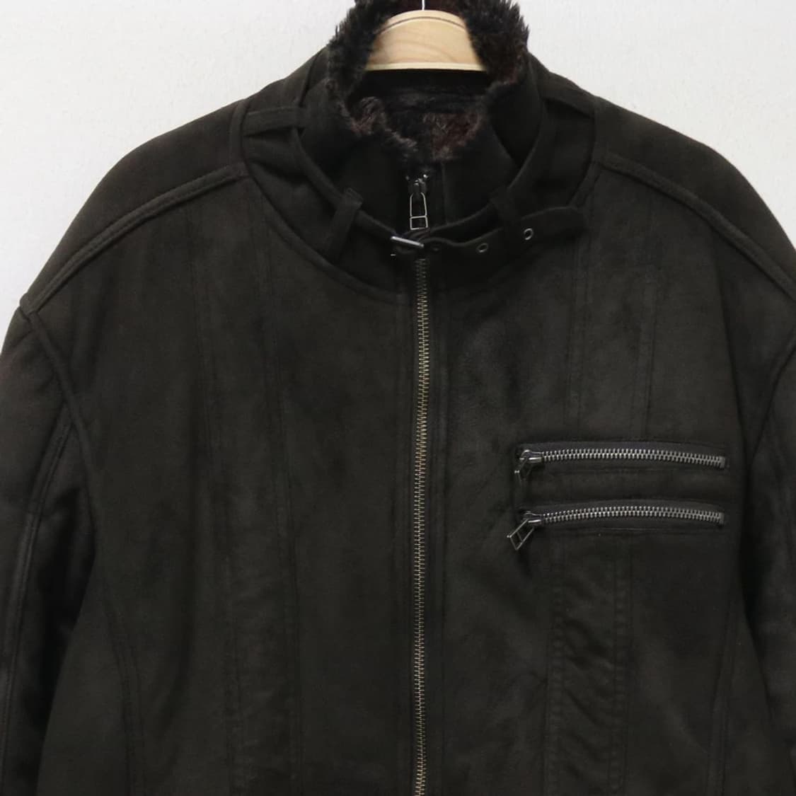 URBAN COLLECTION 하이넥 퍼 무스탕 63723 상품이미지3