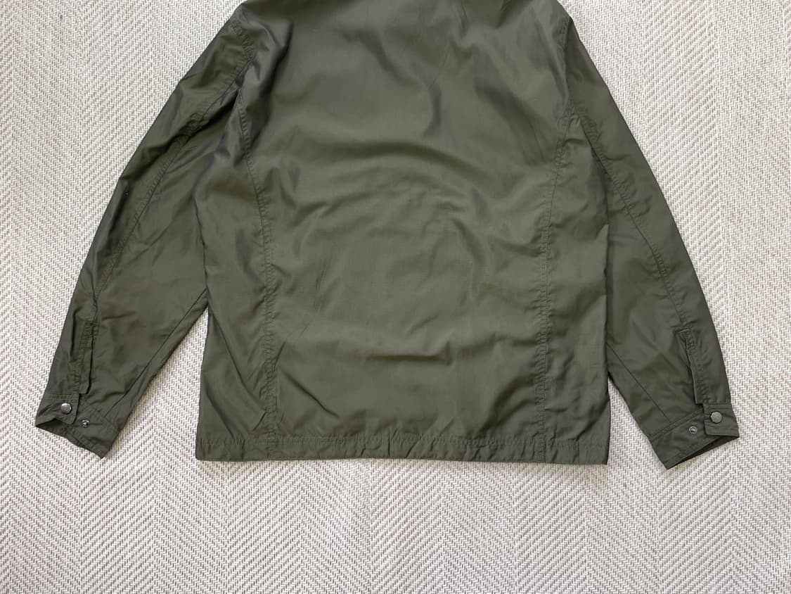 플레이보이 컬렉션 미니멀 스탠드넥 집업 자켓 상품이미지6