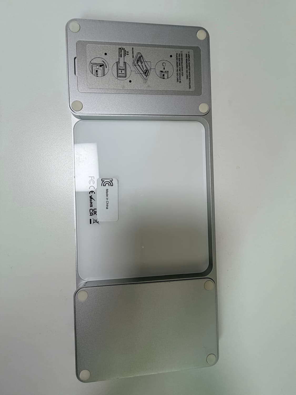 [상태 최상] 사테치 24인치 아이맥용 USB-C 슬림 독 (SSD 확장 상품이미지7