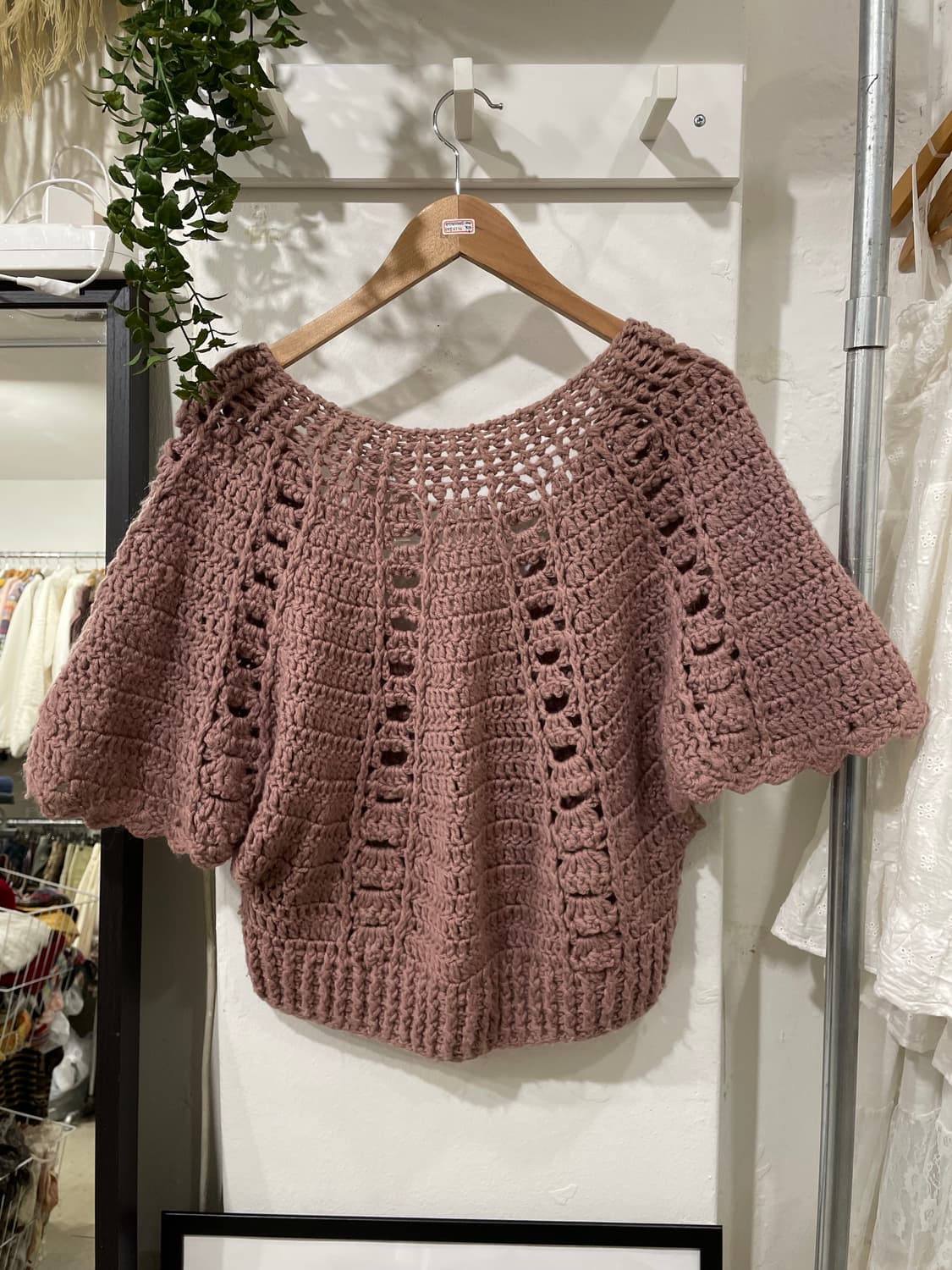 모리 레아어드 크로쉐 가디건 상품이미지10