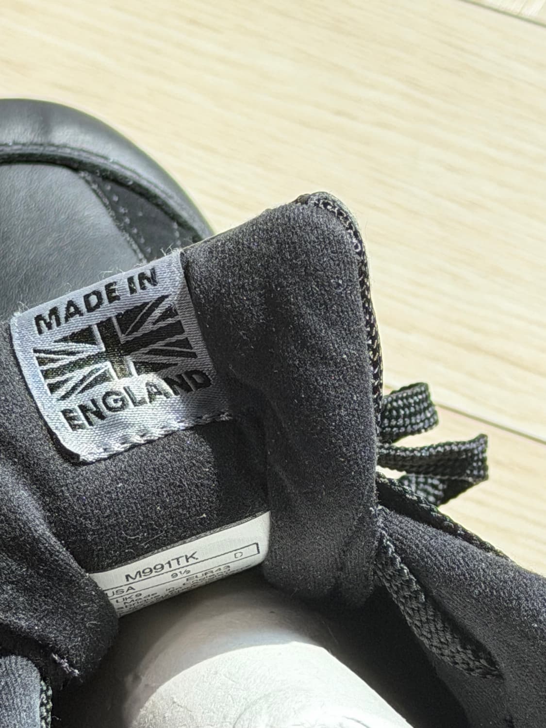 뉴발란스991 블랙 상품이미지8