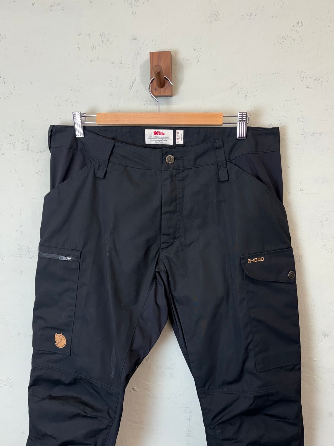 피엘라벤 G-1000 블랙 아웃도어팬츠 상품이미지3