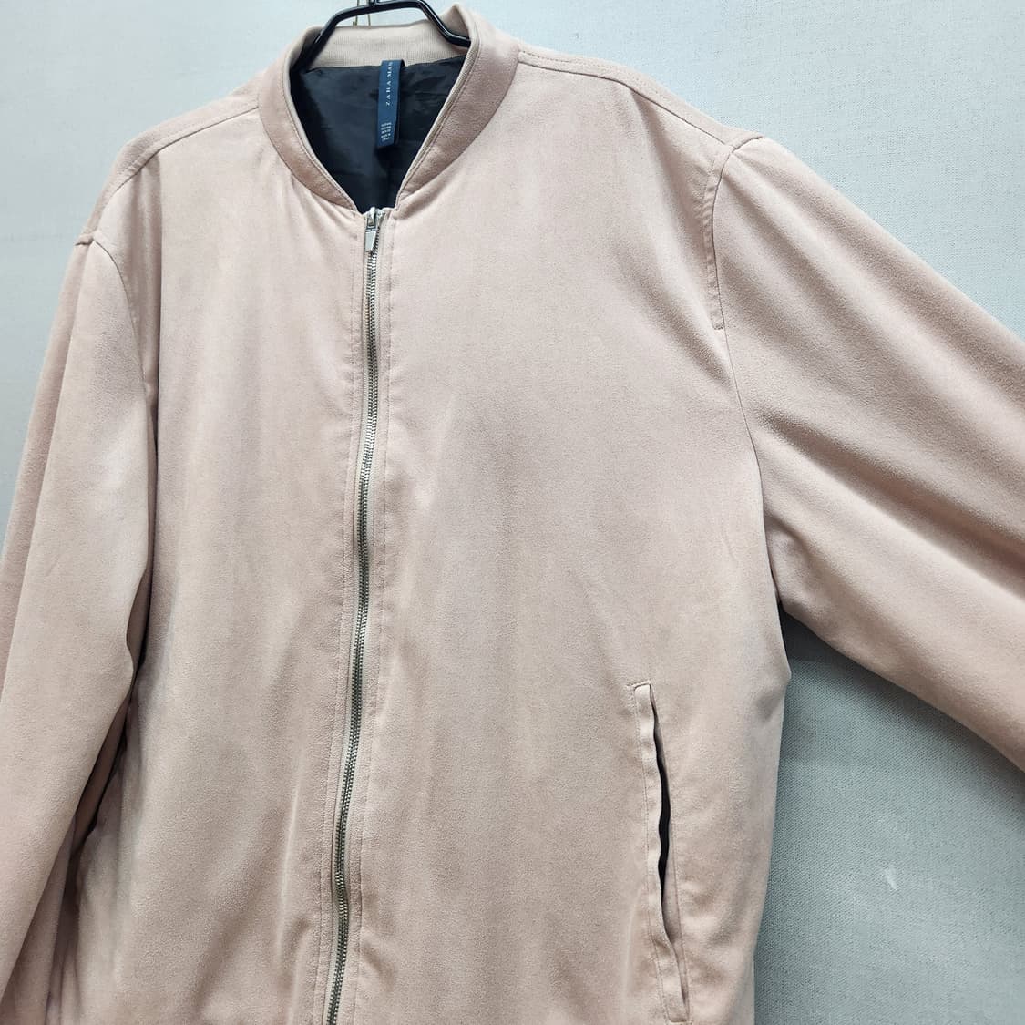자라 ZARA 스웨이드 블루종 자켓 XL 상품이미지2