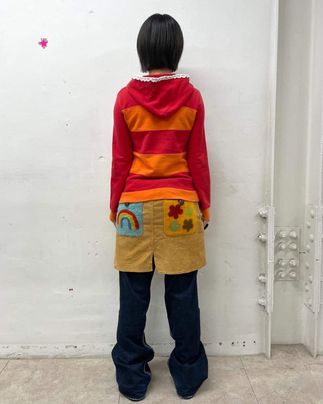 Love House Panda Lace Hoodie  상품이미지5