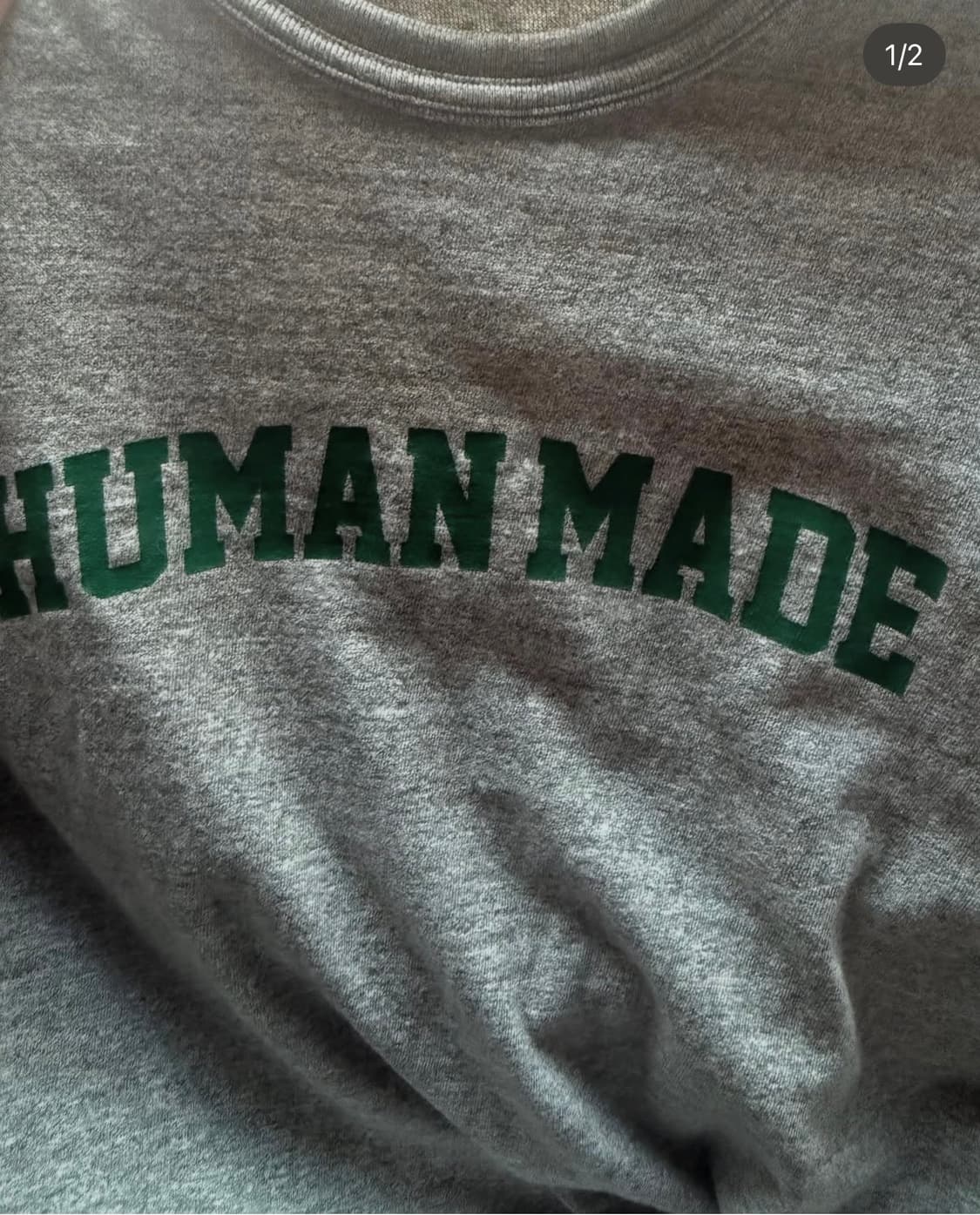 휴먼메이 그레이 티셔츠 반팔 상품이미지4