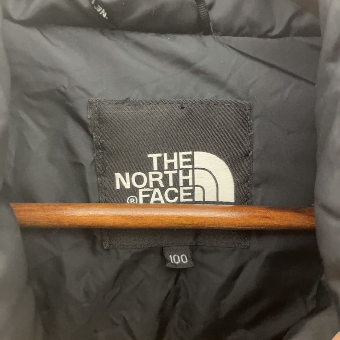 노스페이스 레트로 눕시 올리브 카키 패딩 조끼 100 C07044 상품이미지5