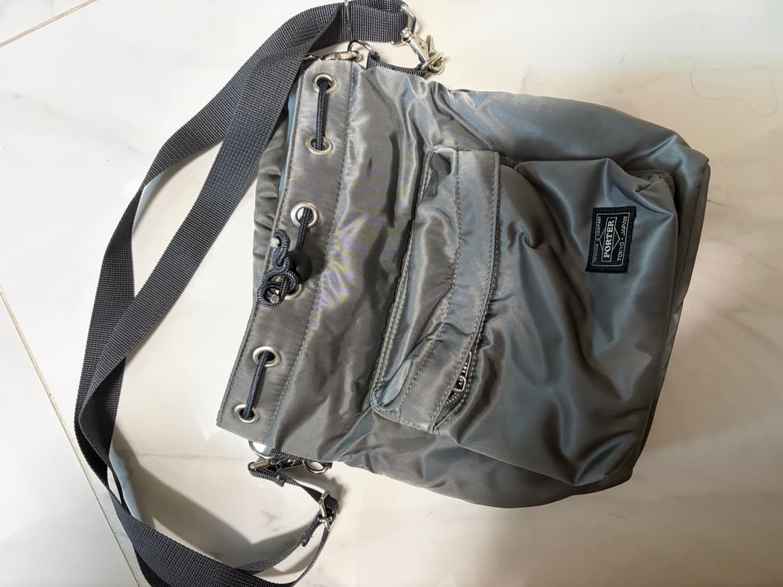 요시다 포터 벌룬삭 실버 그레이 상품이미지4