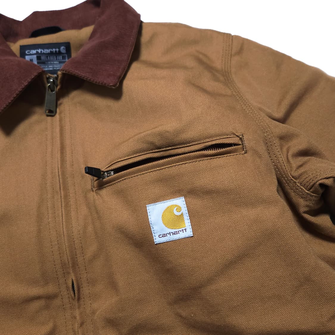 칼하트 OG 덕 디트로이트 자켓 브라운 상품이미지6