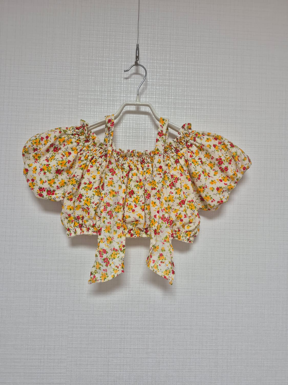 리즈리사 샘플 히메갸루 플라워 크롭탑  상품이미지3