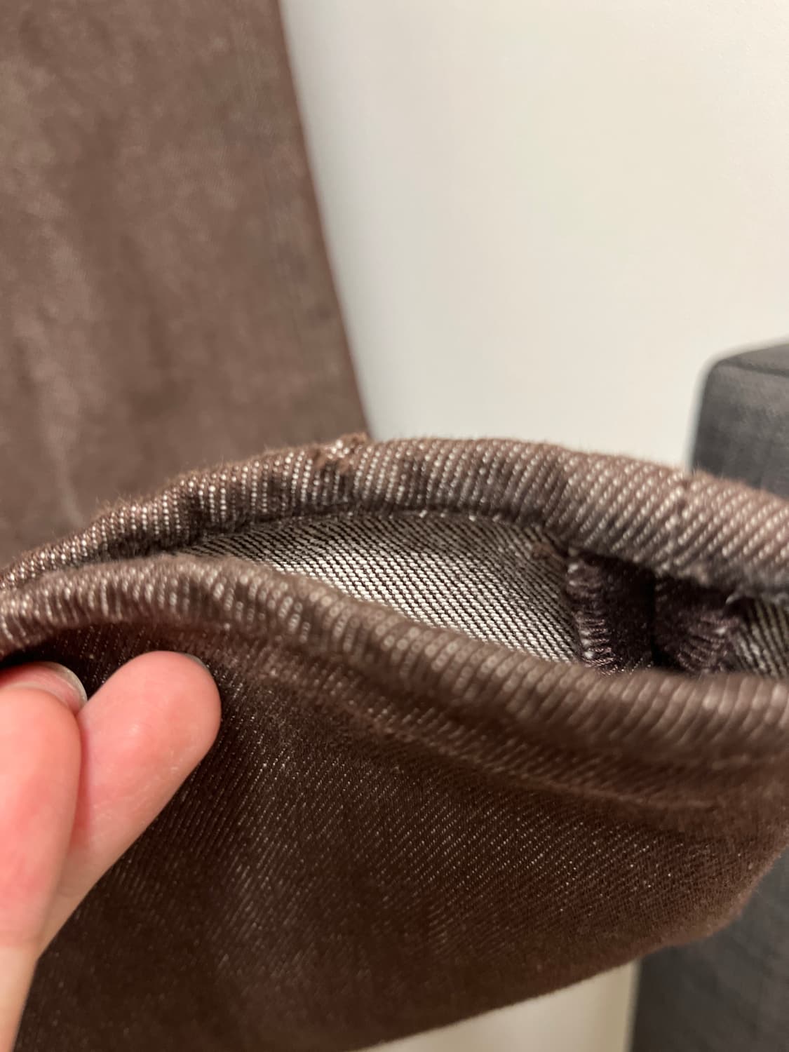 오라리 브라운 트위스트 5P 데님 30 상품이미지4