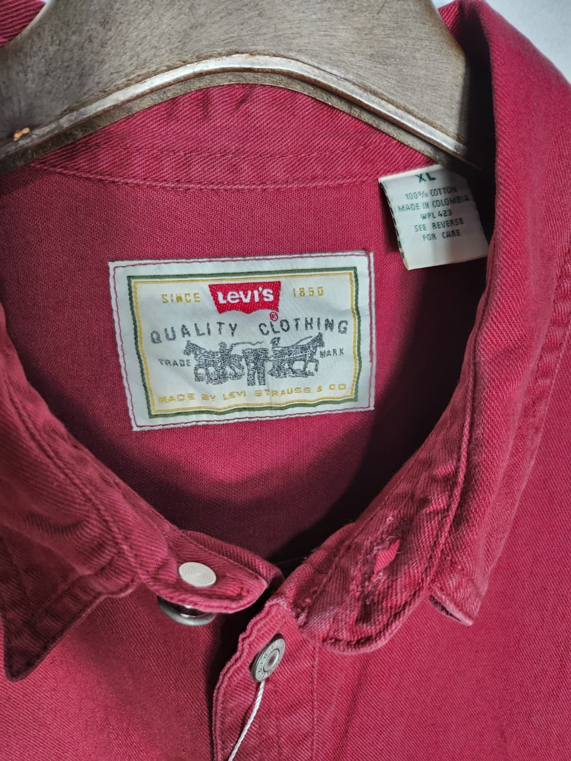 리바이스 빈티지 워크셔츠 상품이미지2