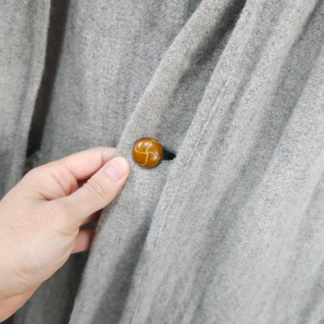 STOF 도쿄재팬 머플러 코트- 우먼프리 상품이미지3