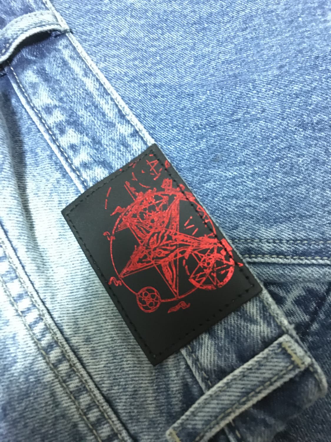 에모스탠스클럽 페인트 플레어 카펜터 진 상품이미지6