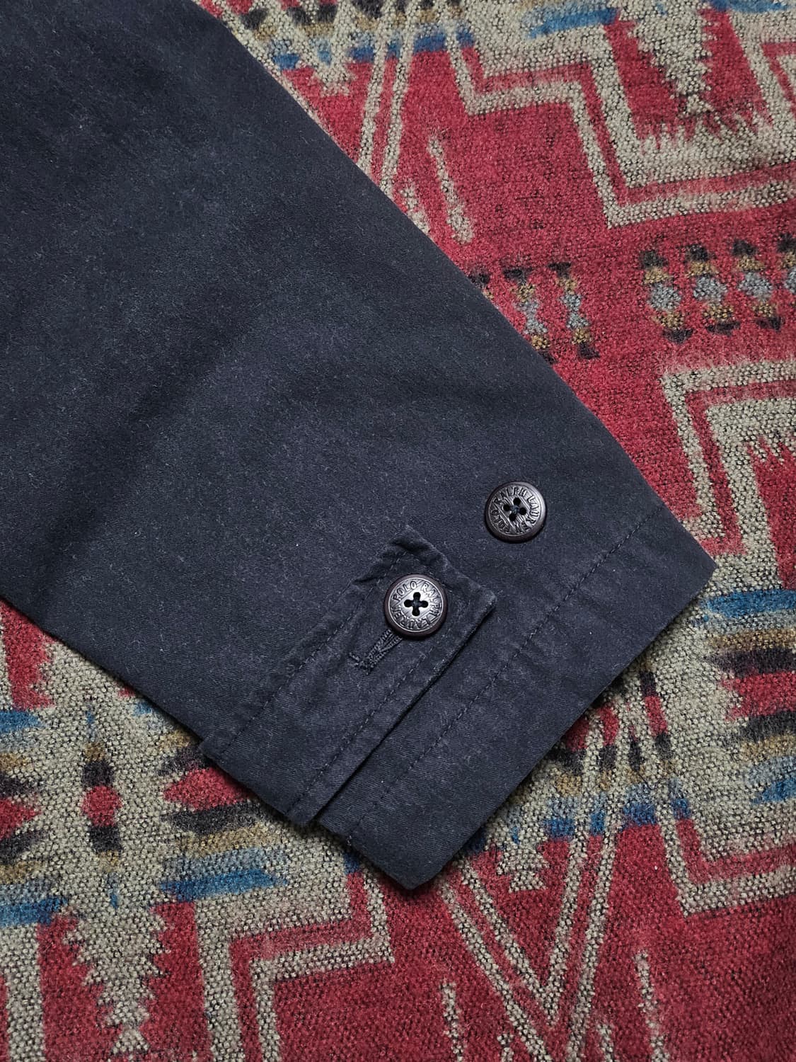 폴로 랄프로렌 90s 블랙 프렌치 자켓 M 상품이미지5