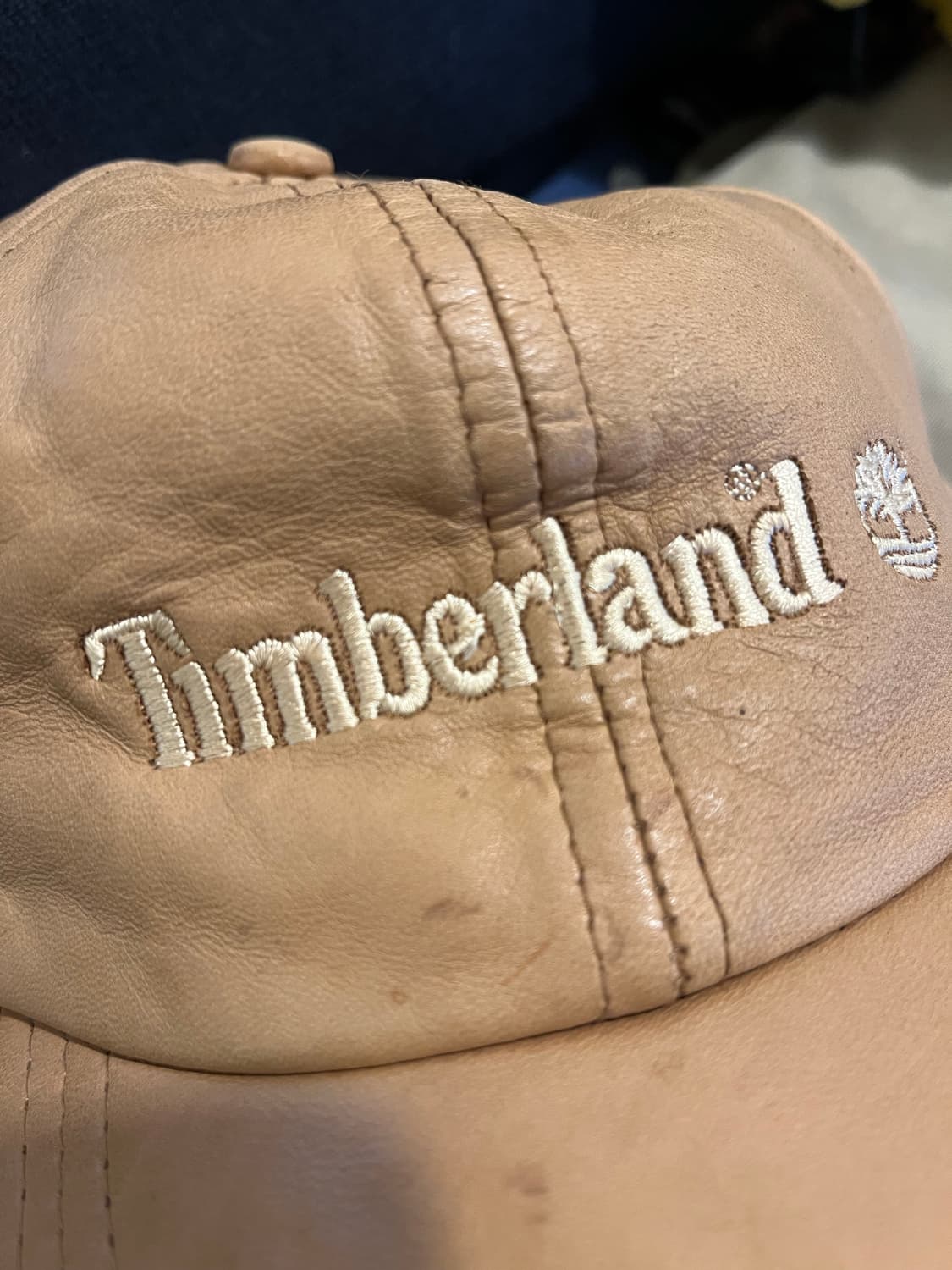 빈티지 90s 팀버랜드 레더 6-panel 상품이미지2