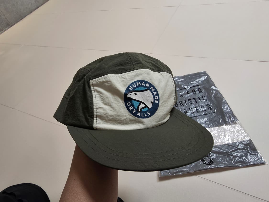 휴먼 메이드 4 패널 캠핑 캡 올리브 드랩 상품이미지2