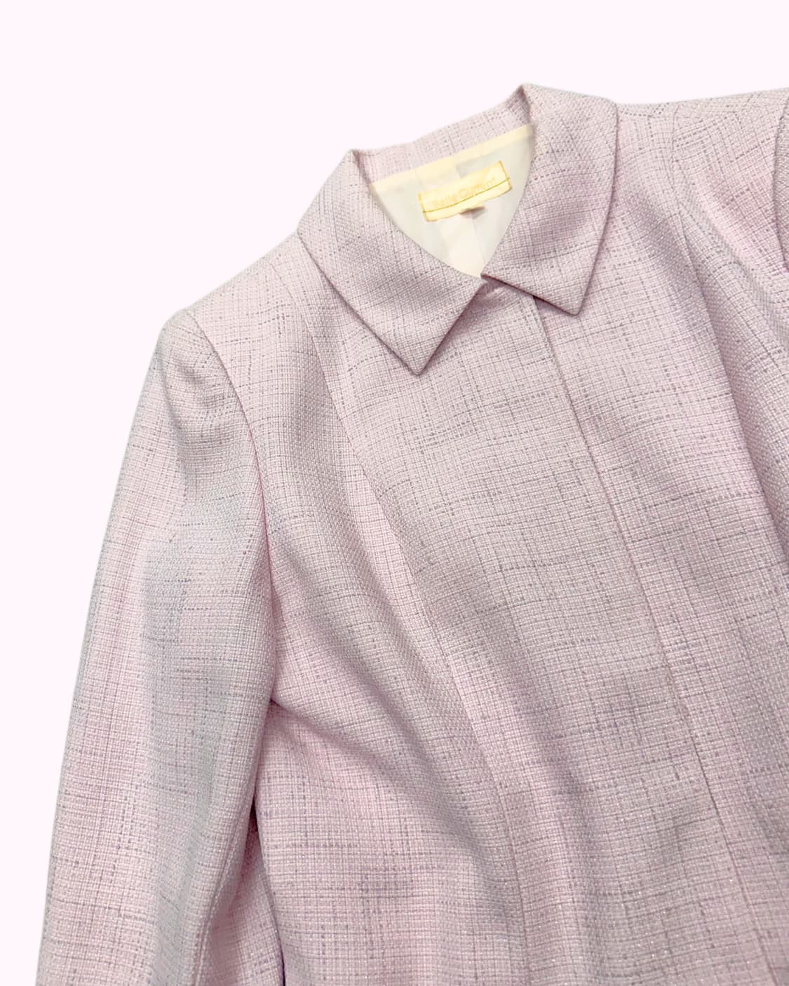 glitter pink tweed jacket 상품이미지3