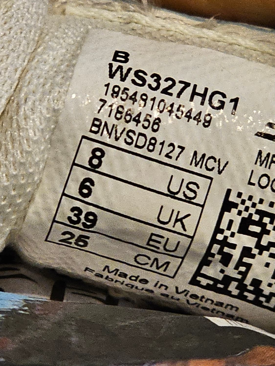 뉴발란스 문빔 327 아이보리 운동화 상품이미지7