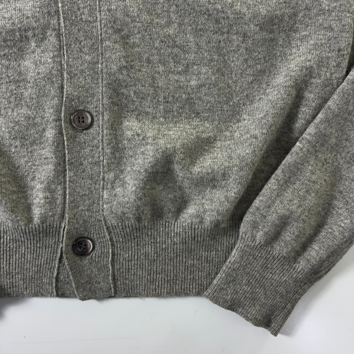 Comme des Garcons  꼼데가르송 하트와펜 그레이 울 가디건  상품이미지4