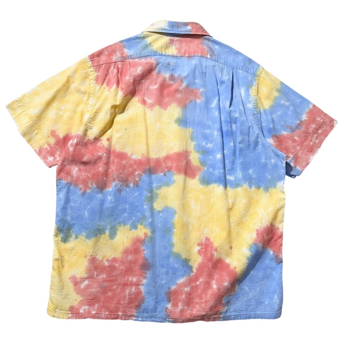 (새상품) 23ss 폴로 랄프로렌 멀티 타이다이 시어서커 반팔 셔츠 상품이미지4