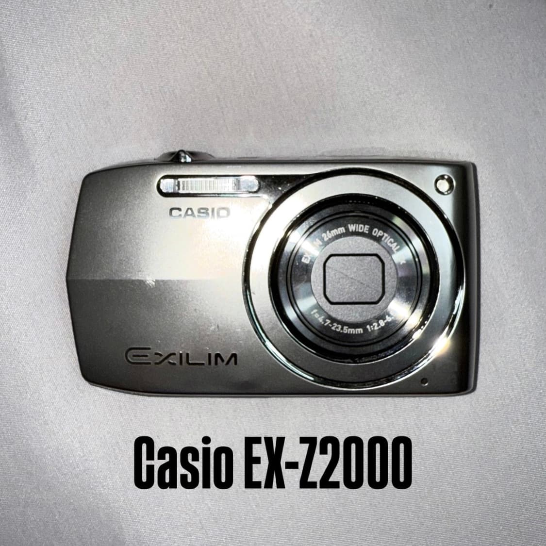 카시오 엑슬림 z2000 실버 상품이미지1