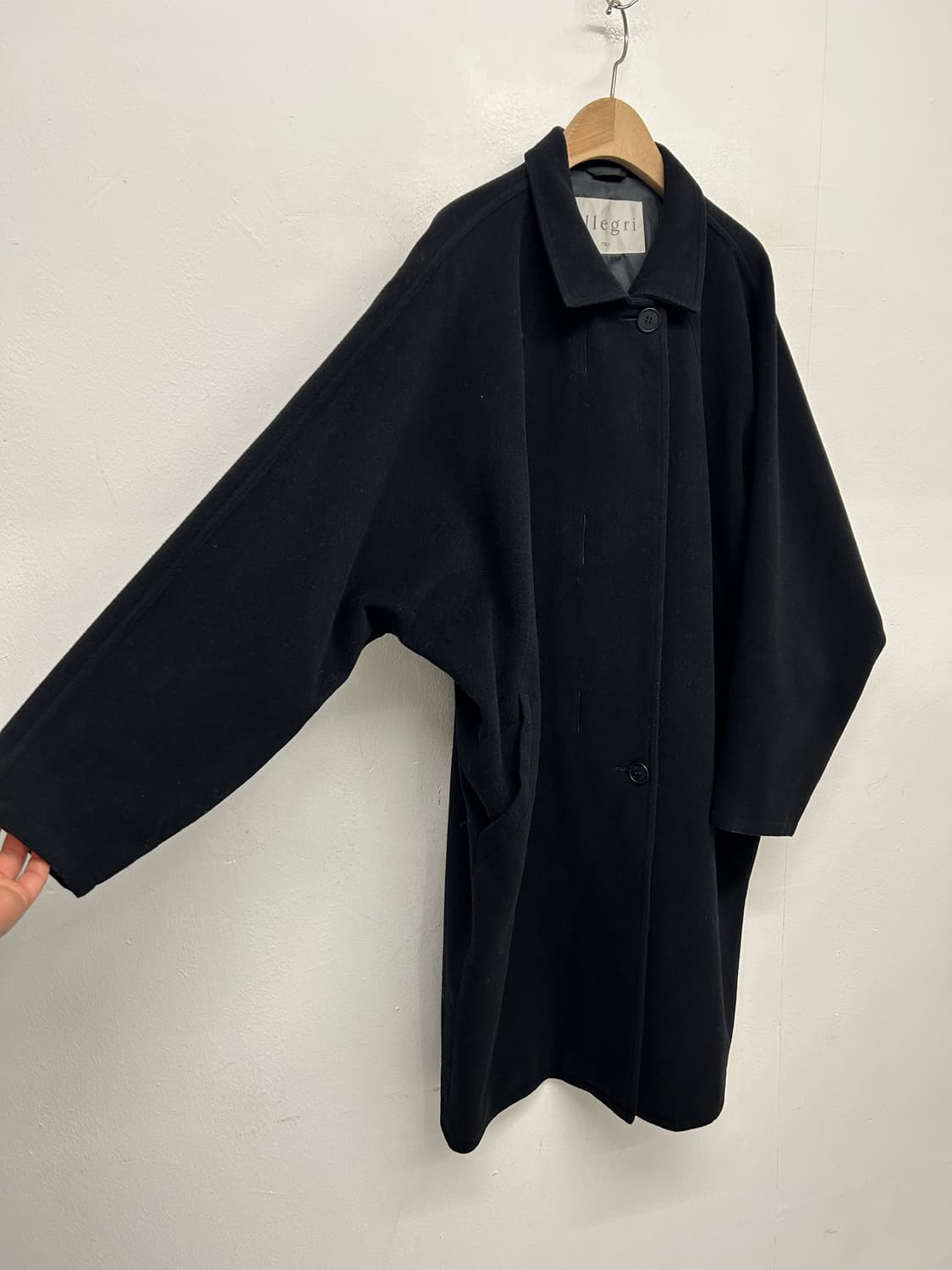 빈티지 알레그리 오버핏 울 코트 상품이미지3