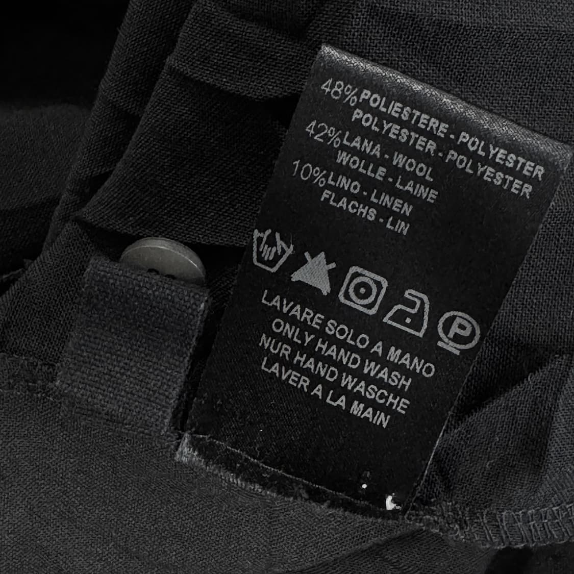 트랜짓 TRANSIT 크링클 울 린넨 셔츠 상품이미지5