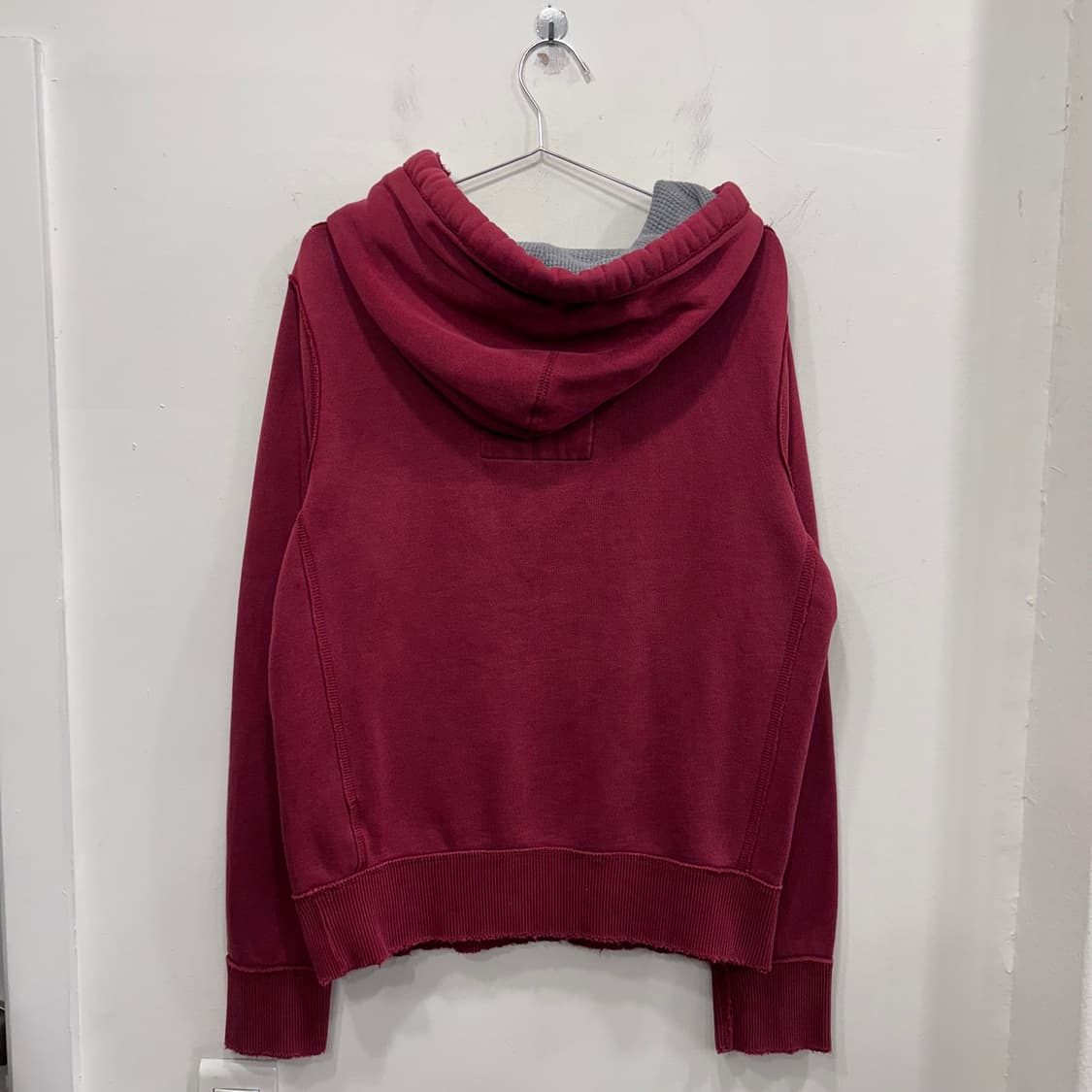 아베크롬비 앤 피치 머슬핏 그런지 후드티 상품이미지6