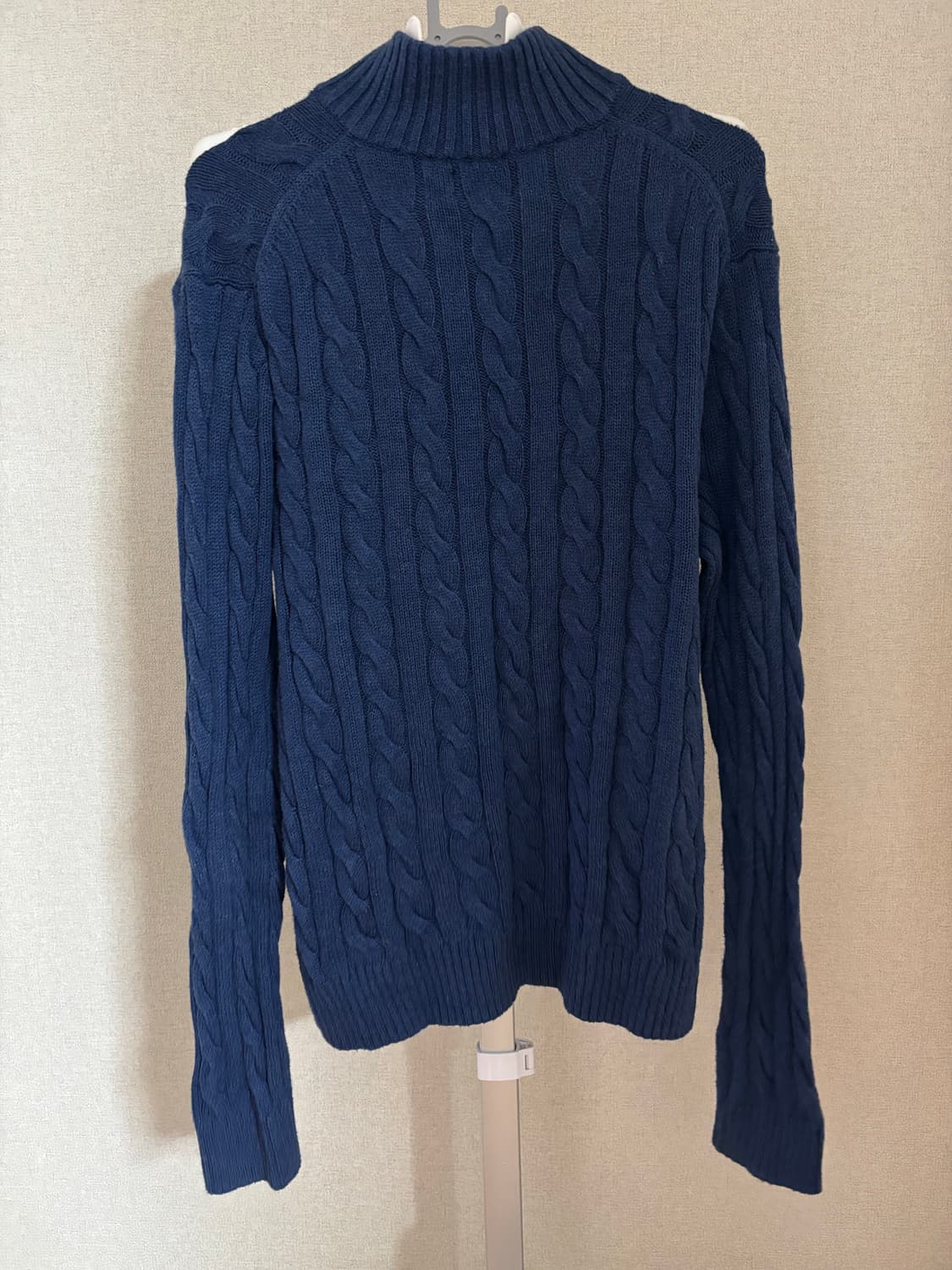 폴로 랄프로렌 하프집업 케이블 니트 M 상품이미지2