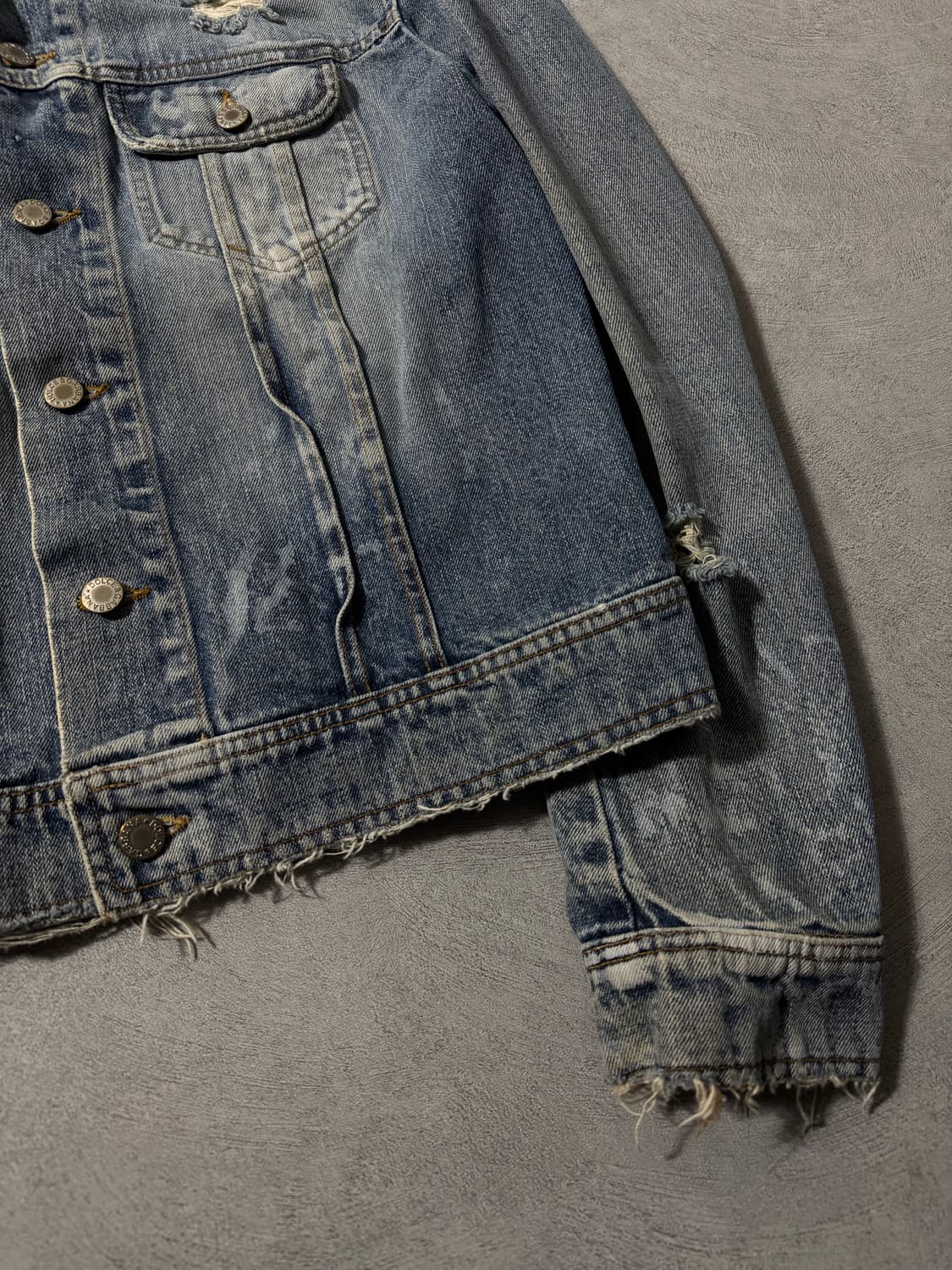 02AW 돌체앤가바나 디스트로이드 데님자켓 상품이미지4