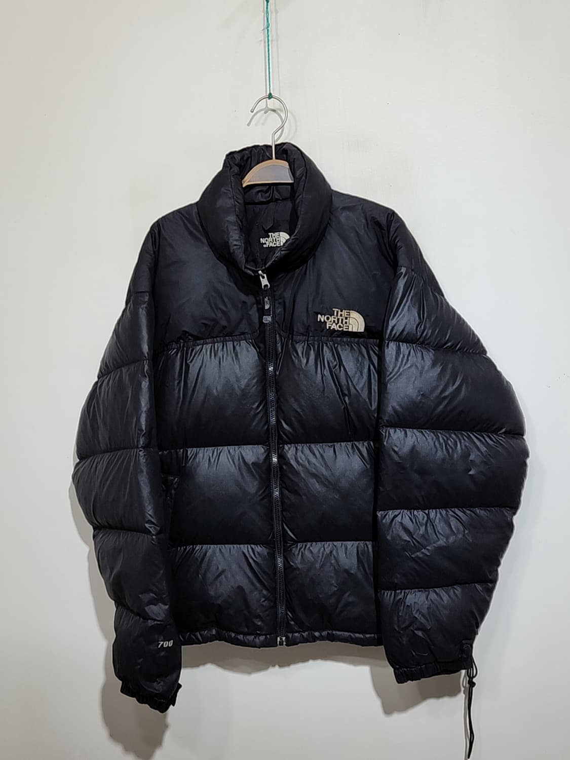 (105) 노스페이스 눕시패딩 점퍼 블랙 700 다운자켓  상품이미지1