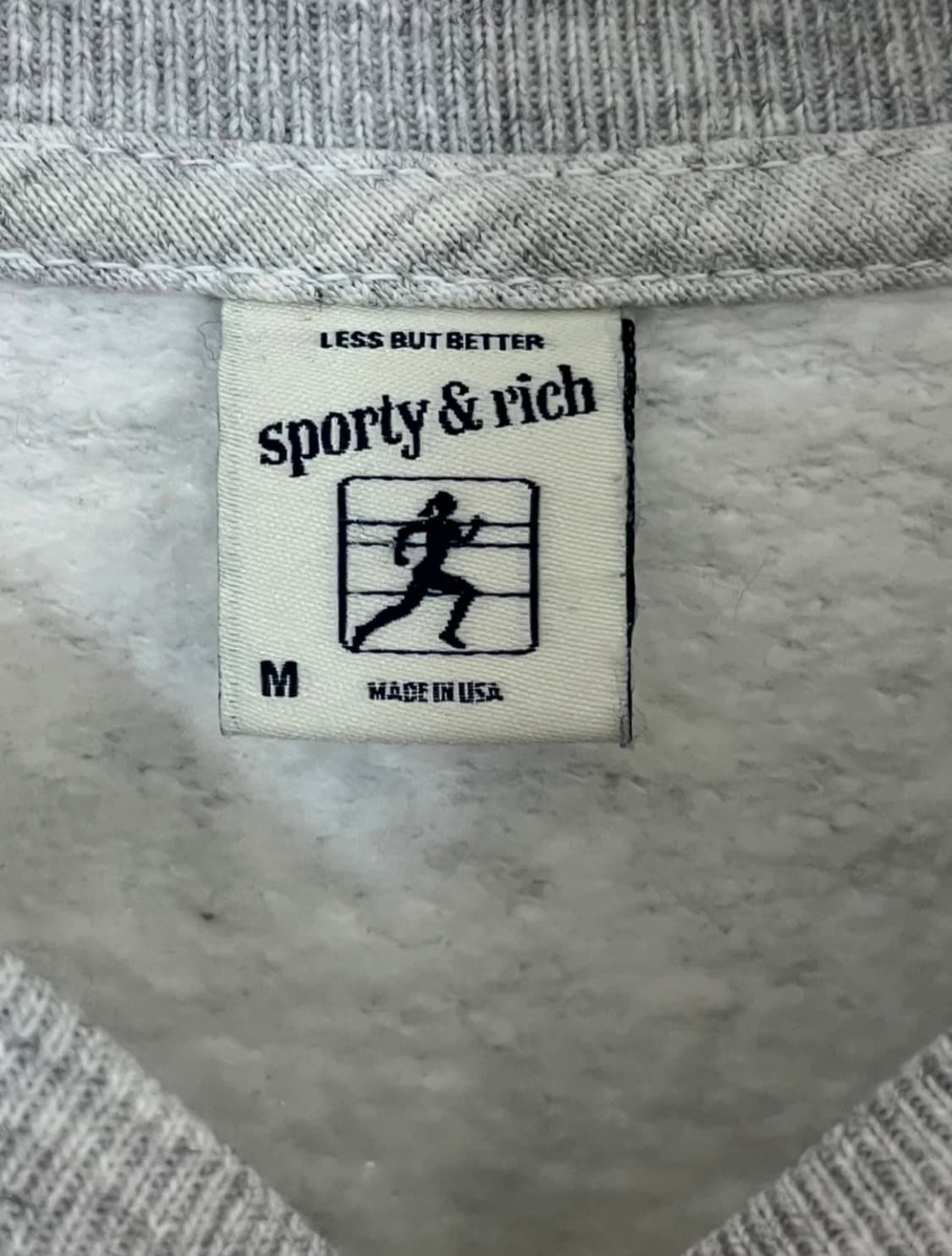 스포티앤리치 기모 맨투맨 상품이미지4