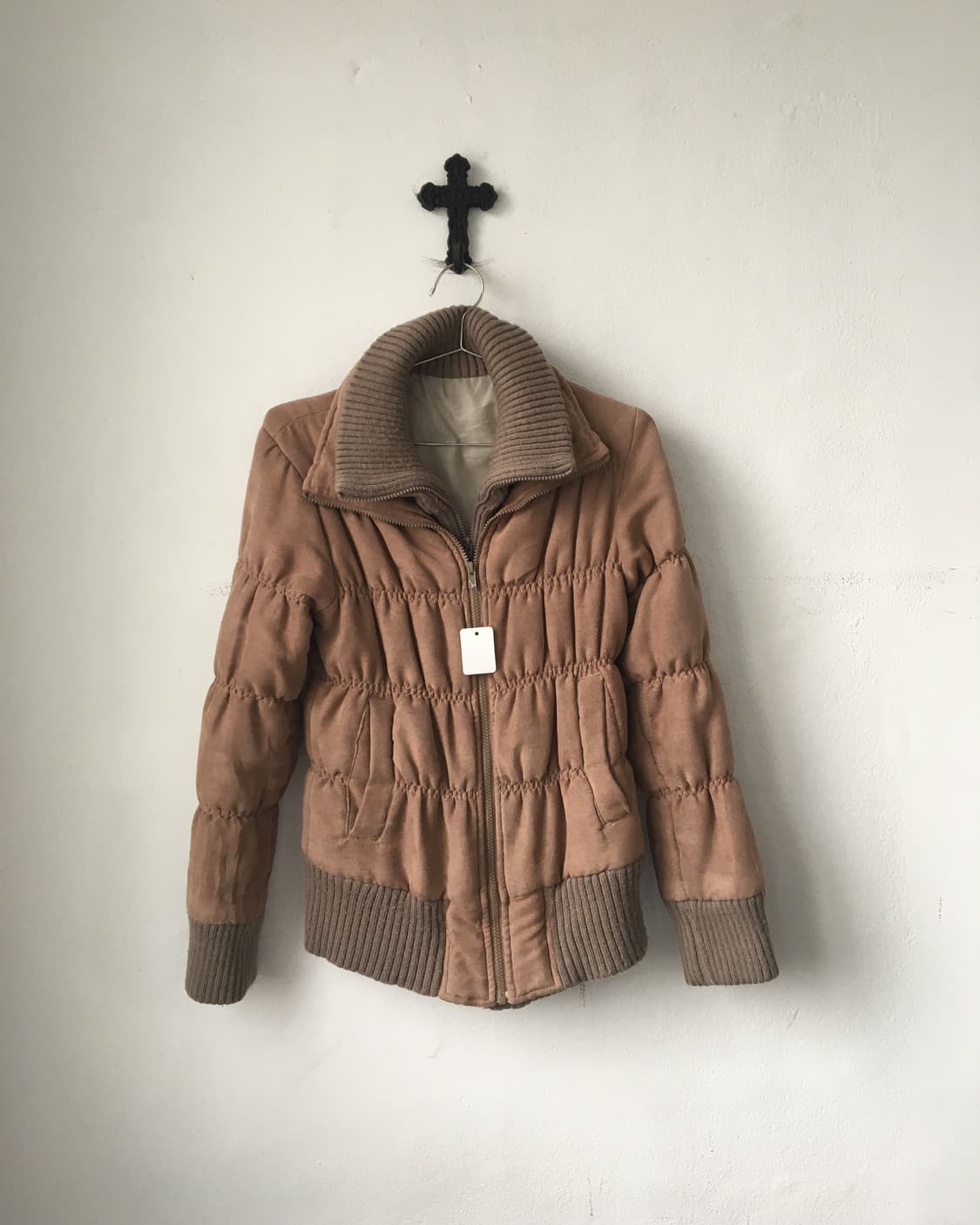 Shirring point double collar jacket 상품이미지2