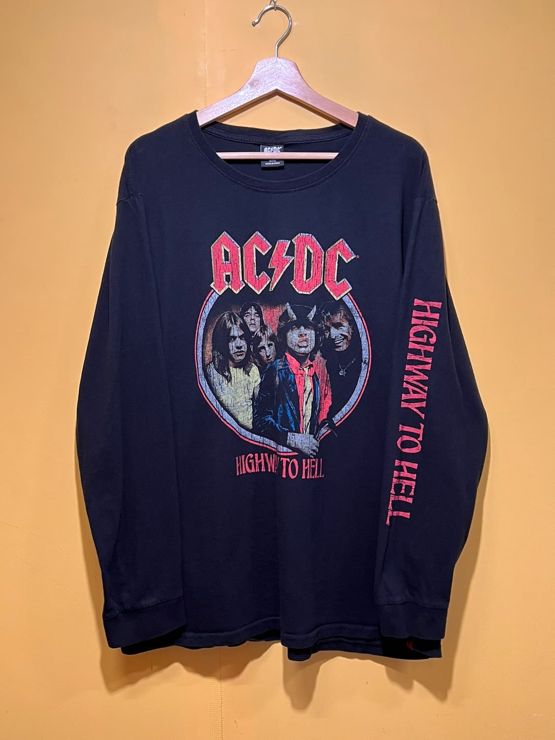 2023 [4XL] ACDC Highway To Hell 락밴드 티셔츠 상품이미지1