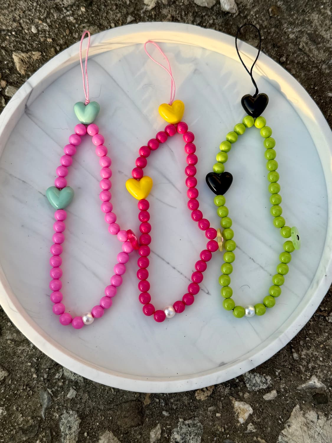 gesumchure Candy Heart Beads 스트랩 상품이미지1