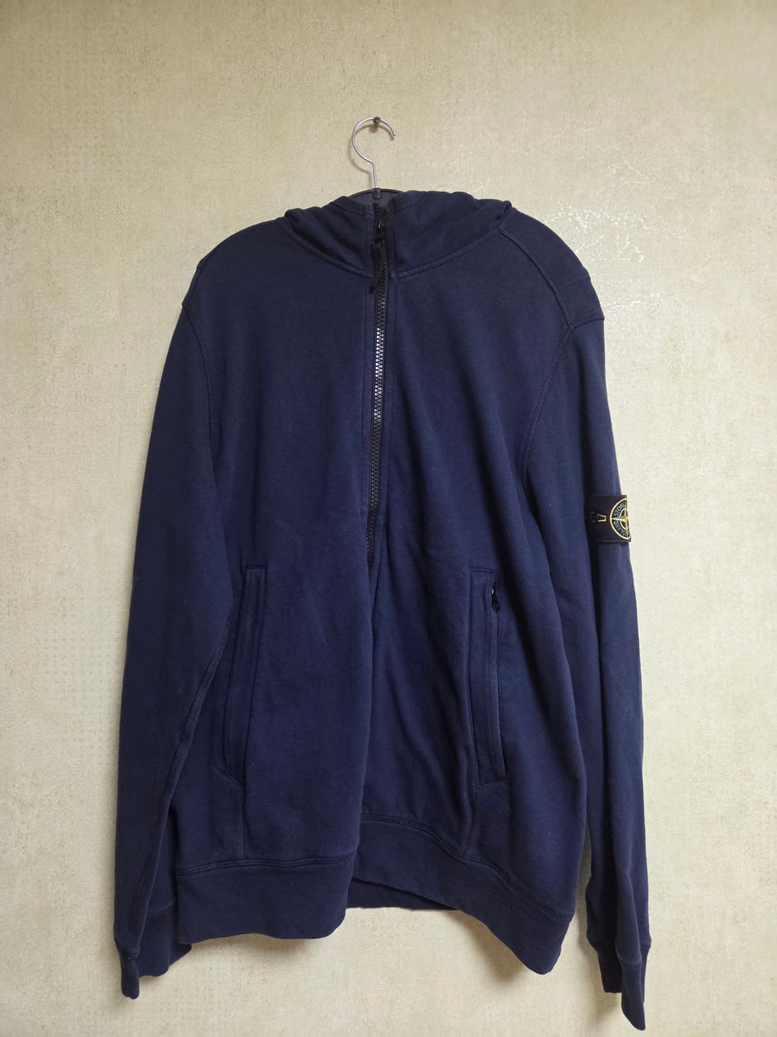 스톤아일랜드 후드집업 네이비 XL 상품이미지1