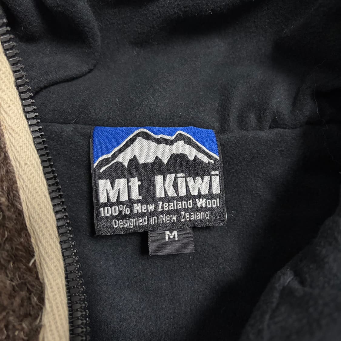 Mount Kiwi 뉴질랜드 울 니트 집업 상품이미지4