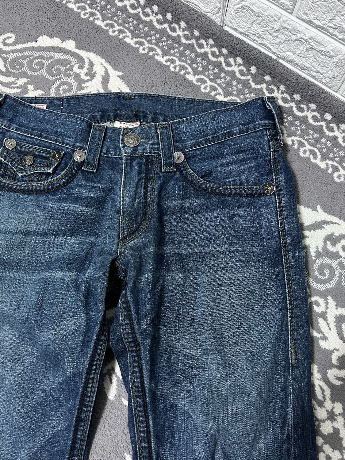 트루릴리젼 플랩 포켓 데님 팬츠 상품이미지3