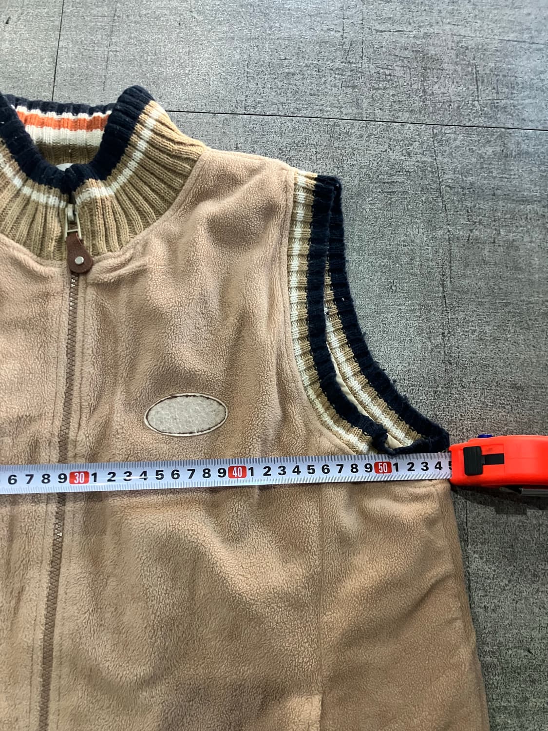 일본빈티지 Lc1999 올드스쿨아메카지 뽀글이양털베스트 상품이미지2