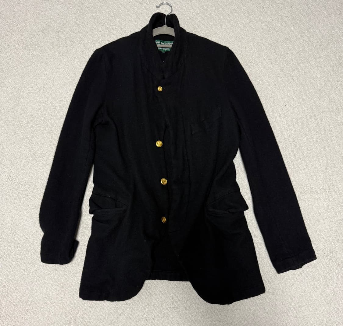 꼼데가르송 옴므 플러스 에버그린 축융 울 자켓 상품이미지1