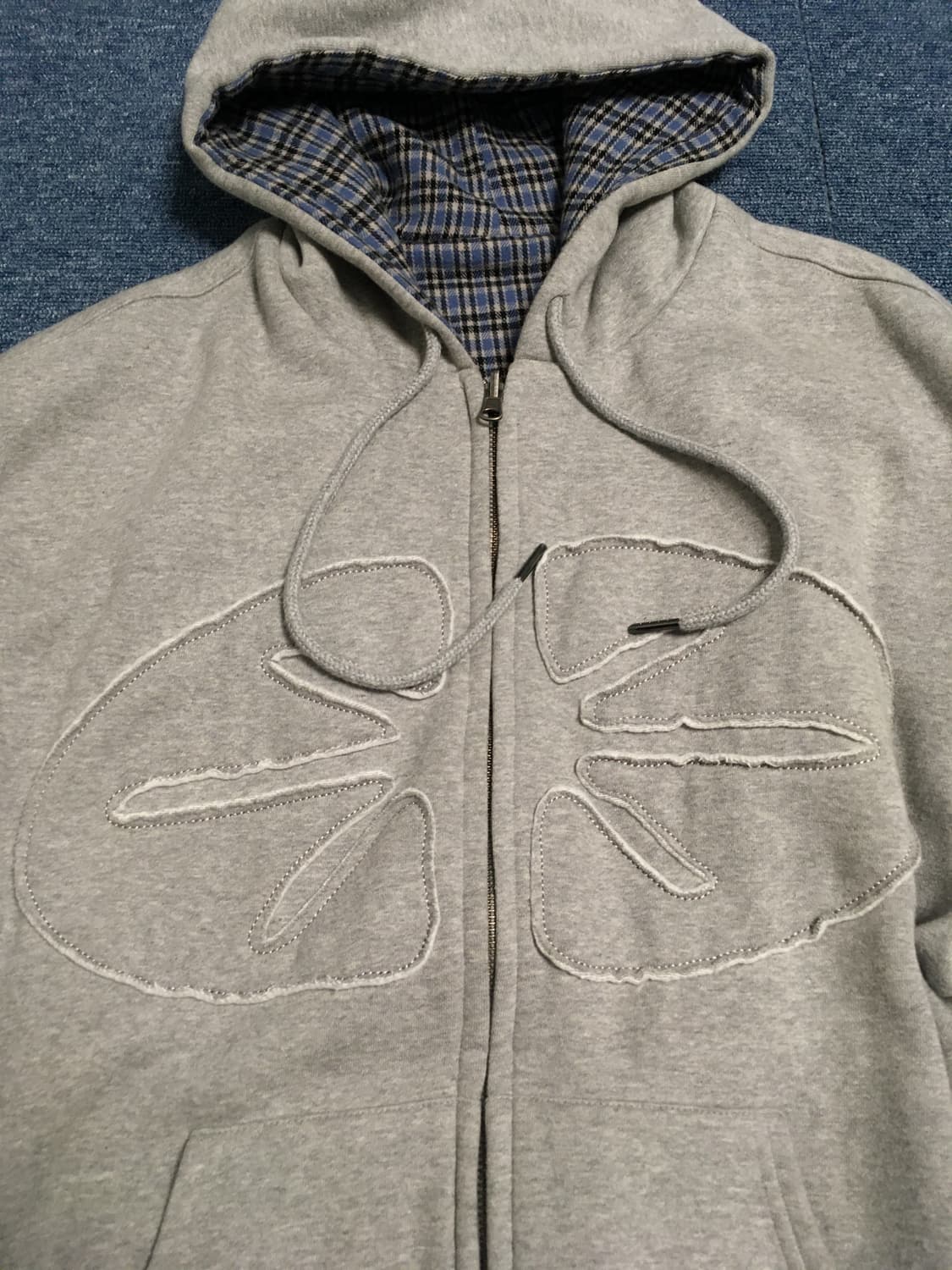 이알티알 ertr 리버시블 후드집업 L 상품이미지2