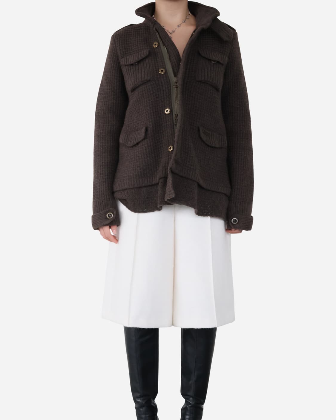 Bark Wool Knit Jacket 상품이미지1