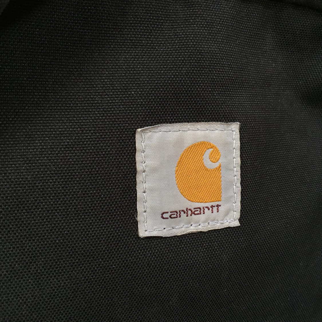 투티/0377 칼하트 백팩 블랙 데일리 빈티지 패치 로고 자수 상품이미지4