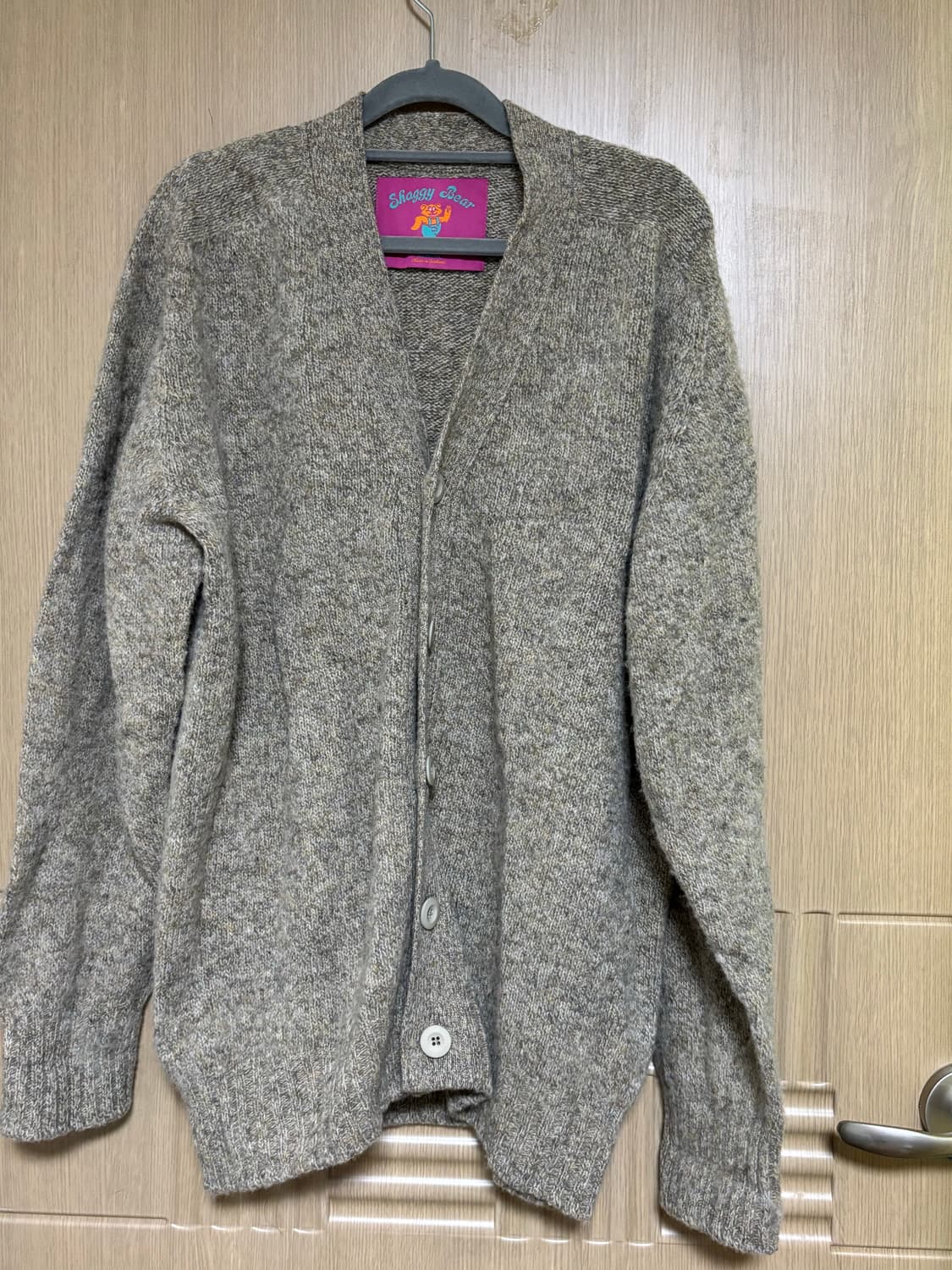 Howlin' Shaggy Bear 하울린 쉐기베어 가디건  상품이미지2