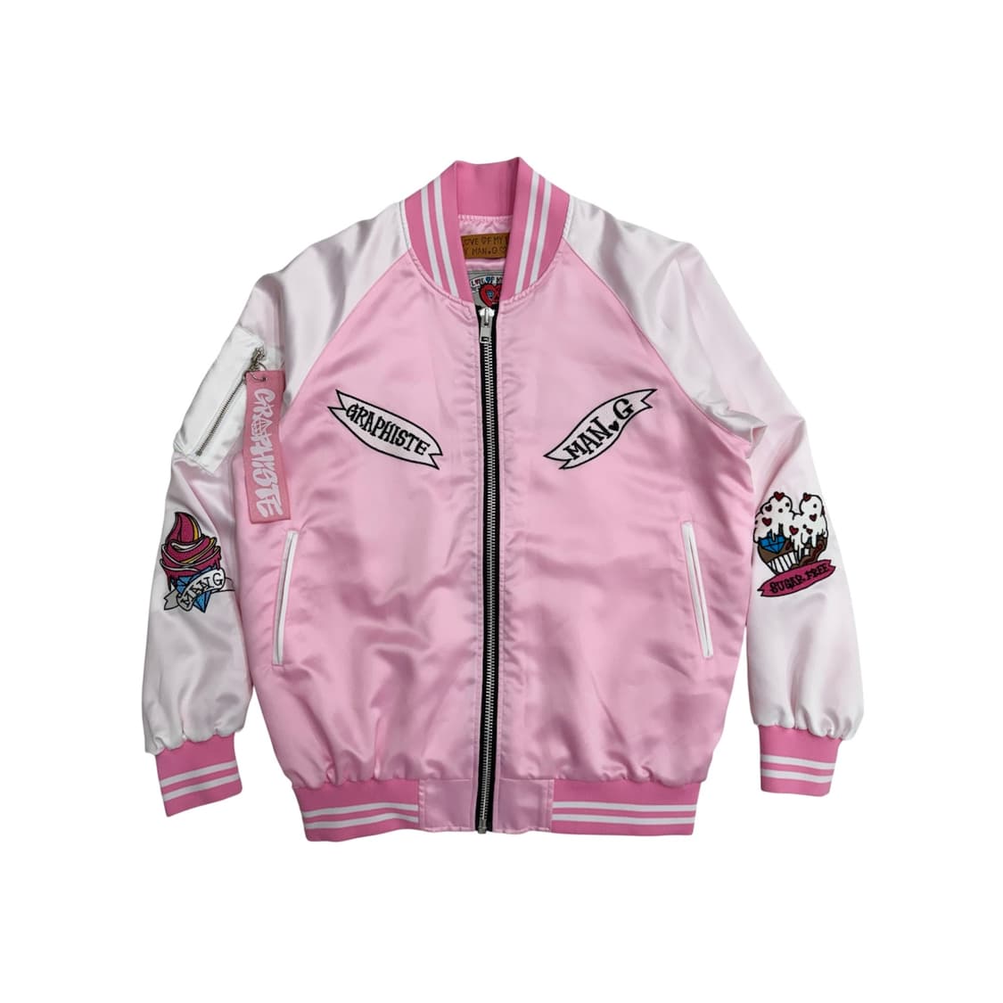 그라피스트 만지 핑크 스카잔 자켓 F 상품이미지1
